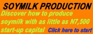 soymilk production